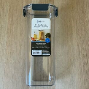Mainstays 8.4 Cup Clear Canister
